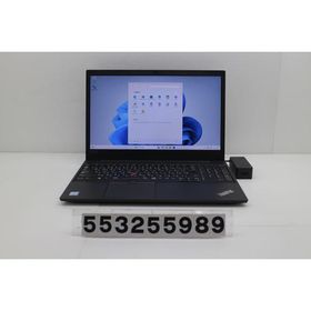 ノートパソコン Lenovo ThinkPad E590 Core i3 8145U 2.1GHz/8GB/256GB(SSD)/15.6W/FHD(1920x1080)/Win11