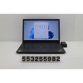 ノートパソコン Lenovo ThinkPad E590 Core i3 8145U 2.1GHz/8GB/256GB(SSD)/15.6W/FHD(1920x1080)/Win11