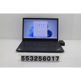 ノートパソコン Lenovo ThinkPad E590 Core i3 8145U 2.1GHz/8GB/256GB(SSD)/15.6W/FHD(1920x1080)/Win11