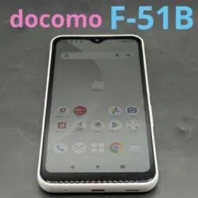 docomo F-51B スマートフォン本体 ホワイト