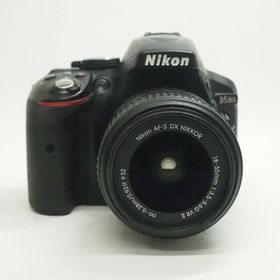 ニコン(Nikon)の【中古】(ニコン) Nikon D5300+AF-S DX18-55/3.5-5.6G VRII ブラック(コンパクトデジタルカメラ)