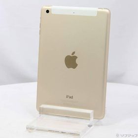 〔中古〕Apple(アップル) iPad mini 3 16GB ゴールド MGYR2J／A docomo〔349-ud〕