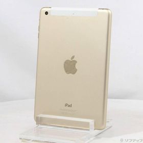 〔中古〕Apple(アップル) iPad mini 3 16GB ゴールド MGYR2J／A au〔377-ud〕