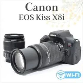 手ブレ補正付き ダブルレンズ✨Canon EOS KissX8i✨イルミ 夜景に