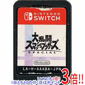 【いつでも2倍！1日と5.0のつく日、18日は3倍！】【中古】大乱闘スマッシュブラザーズ SPECIAL Nintendo Switch ソフトのみ ソフトいたみ