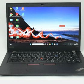 訳有 フルHD 13.3インチ Lenovo ThinkPad X395 Windows11 AMD Ryzen5 Pro 3500U 8GB 爆速NVMe式256GB-SSD カメラ LTE 無線 Office付き Win11【中古ノートパソコン 中古パソコン 中古PC】送料無料 あす楽対応 即日発送（Windows10も対応可能 Win10）