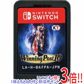 【1日と5.0のつく日、18日はポイント3倍！】【中古】Winning Post 10 Nintendo Switch ソフトのみ