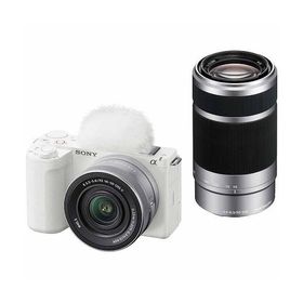 SONY VLOGCAM ミラーレス一眼カメラ ホワイト ZV-E10M2X ダブルズームレンズキット