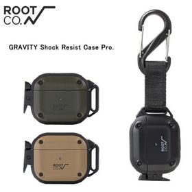 ROOT CO. GRAVITY Shock Resist Case Pro. for AirPods (第4世代) エアポッズケーズ AirPodsケース カラビナ