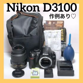 ✨届いたらすぐに使えます✨Nikon D3100✨シングルレンズ✨簡単操作