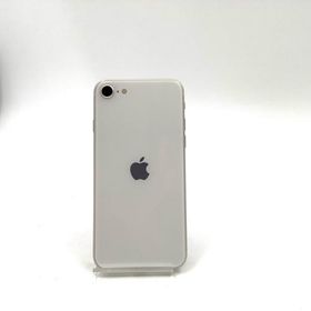 【全額返金保証】【最速発送】 iPhone SE（第3世代） 64GB au SIMフリー 白ロム 動作確認済 81%
