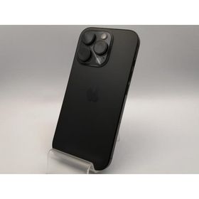 【中古】Apple 国内版 【SIMフリー】 iPhone 16 Pro 128GB ブラックチタニウム MYMV3J/A【柏】保証期間１ヶ月【ランクB】