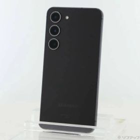 〔中古品〕 Galaxy S23 256GB ファントムブラック SCG19 au SIMフリー【349】