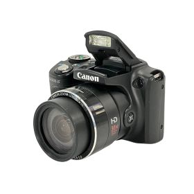 Canon PowerShot SX500 IS Canon ZOOM LENS 30x IS 4.3-129.0mm f3.4-5.8 コンデジ カメラ キヤノン 中古 W10732297