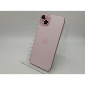 【中古】Apple 国内版 【SIMフリー】 iPhone 15 Plus 128GB ピンク MU093J/A【大須2】保証期間１ヶ月【ランクA】