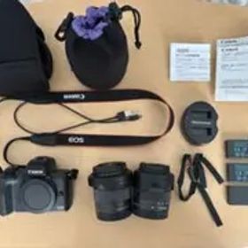 【値下げ】Canon EOS Kiss M、超広角レンズ 、高級フィルター他