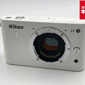 【中古】 【並品】 ニコン Nikon 1 J1 ボディ ホワイト 【ミラーレス一眼】