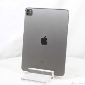 【中古】Apple(アップル) iPad Pro 11インチ 第3世代 128GB スペースグレイ MHQR3J／A Wi-Fi 【196-ud】