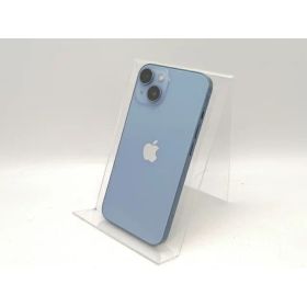 【中古】Apple au 【SIMフリー】 iPhone 14 512GB ブルー MPXM3J/A【高崎モントレー】保証期間1ヶ月【ランクA】