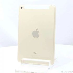【中古】Apple(アップル) iPad mini 4 16GB ゴールド MK712J／A docomoロック解除SIMフリー 【348-ud】