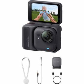 Insta360 アクションカメラ「Insta360 GO Ultra」スタンダードバンドル(ミッドナイトブラック) CINSABEA-GOULTRA02 返品種別B