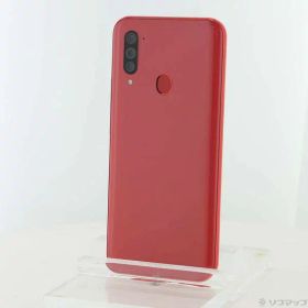 【中古】ZTE Libero 5G 64GB レッド A003ZT Y!mobile 【269-ud】