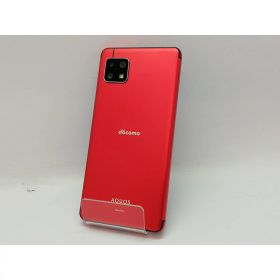 【中古】SHARP docomo 【SIMロック解除済み】 AQUOS sense4 レッド 4GB 64GB SH-41A【立川フロム中武】保証期間1ヶ月【ランクB】