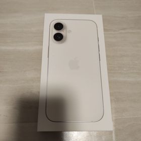 iPhone16 128GB ホワイト 新品未開封 simフリー(スマートフォン本体)