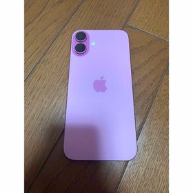 アップル(Apple)のiPhone16 Plus 128GB ピンク 充放電回数3回(スマートフォン本体)