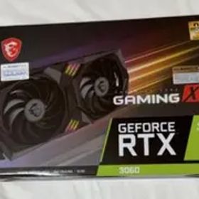 新品未開封／GeForce RTX 3060 GAMING X 12G