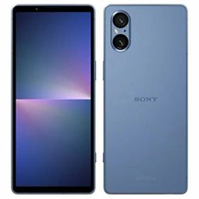 【中古】【安心保証】 Xperia 5 V SOG12[128GB] au ブルー