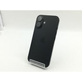 【中古】Apple 国内版 【SIMフリー】 iPhone 16 128GB ブラック MYDQ3J/A【福岡天神】保証期間１ヶ月【ランクA】