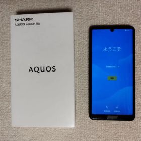 SHARP AQUOS sense4 lite ブラック 箱付き SIMなし