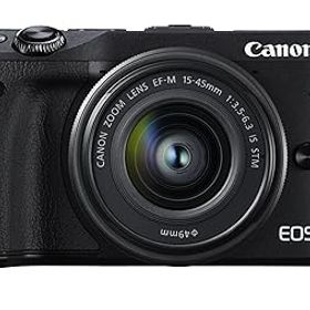 【中古】(非常に良い)Canon ミラーレス一眼カメラ EOS M3 レンズキット(ブラック) EF-M15-45mm F3.5-6.3 IS STM 付属 EOSM3BK-1545ISSTMLK