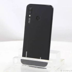 〔中古品〕 HUAWEI P20 lite 64GB ミッドナイトブラック HWV32 auロック解除SIMフリー【368】