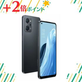 「+2倍ポイント・新品・開封」OPPO Reno7 A ワイモバイル [スターリーブラック]4549046134714
