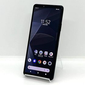 ソニー(SONY)のXperia 10 III SOG04 ブラック au SIMロック解除済み❹(スマートフォン本体)