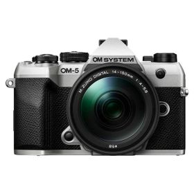 デジタル一眼カメラ OMデジタルソリューションズ OM SYSTEM OM-5 Mark II 14-150mm II レンズキット [シルバー] 【キャンセル不可・北海道沖縄離島配送不可】 0057-4545350056858-ds