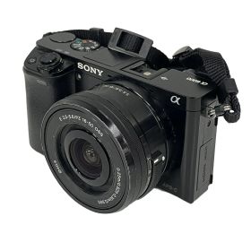 【中古】 SONY ILCE-6000SELP1650 α 6000 E F3.5-5.6 16-50mm OSS デジタルミラーレスカメラ レンズセット S10757090