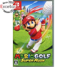 ニンテンドースイッチ(Nintendo Switch)のマリオゴルフ スーパーラッシュ Nintendo Switch カバー・ケースいたみ(家庭用ゲームソフト)
