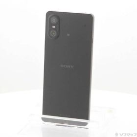 〔中古品〕 Xperia 10 VI 128GB ブラック XQ-ES44 B1JPCX0 SIMフリー【377】
