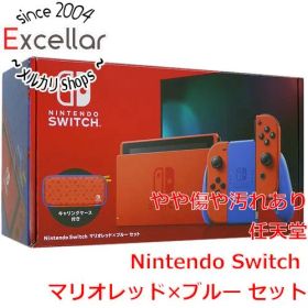 [bn:10] 任天堂 Nintendo Switch マリオレッド×ブルー セット HAD-S-RAAAF 外箱いたみ 元箱あり