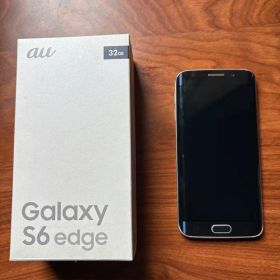 【美品】Galaxy S6 edge 32GB au