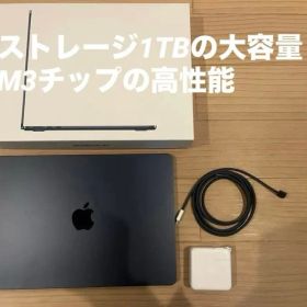 大容量1TB M3チップ 2024 MacBook Air マックブックエアー