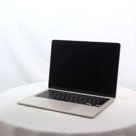〔中古品〕 MacBook Air 13.6-inch Early-2024 MXCU3J／A Apple M3 8コアCPU_10コアGPU 16GB SSD512GB スターライト 〔15.3 Sequoia〕【258】