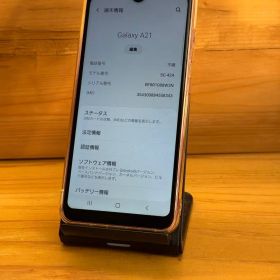 Galaxy A21 docomo レッド SIMフリー化済