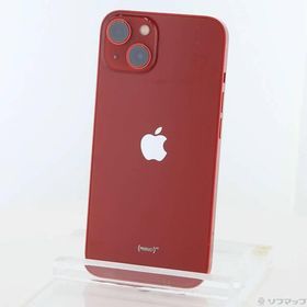 〔中古〕Apple(アップル) iPhone13 128GB プロダクトレッド MLNF3J／A SIMフリー〔251-ud〕