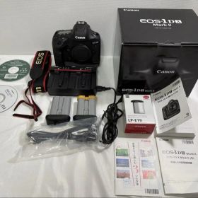 【中古品】Canon EOS-1D X Mark II ボディ EOS-1DXMK2｜フルサイズ 2020万画素 デュアルピクセルCMOS AF 連写14コマ/秒 4K動画対応 プロフェッショナル一眼レフ