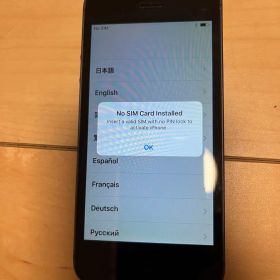 Apple iPhone スペースグレー 5s ジャンク