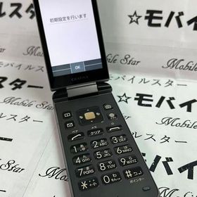 「モバイルスター」美品 SIMフリー GRATINA KYF39 黒